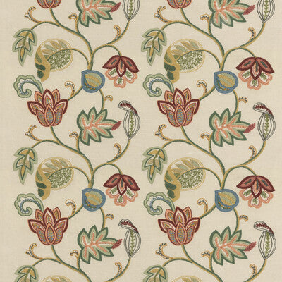 G P & J BAKER BF10790.1.0 BARBONNE SPICE Fabric - Eade's Wallpaper