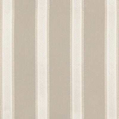 G P & J BAKER BF10799.3.0 KERRIS STRIPE DOVE Fabric - Eade's Wallpaper