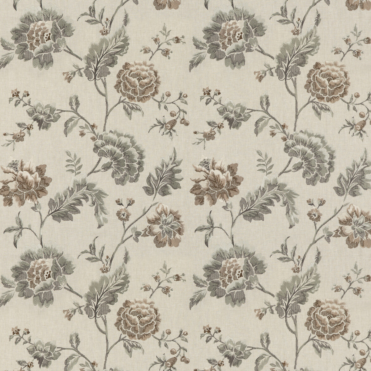 G P & J BAKER BF10922.1.0 RYE PARCHMENT Fabric - Eade's Wallpaper