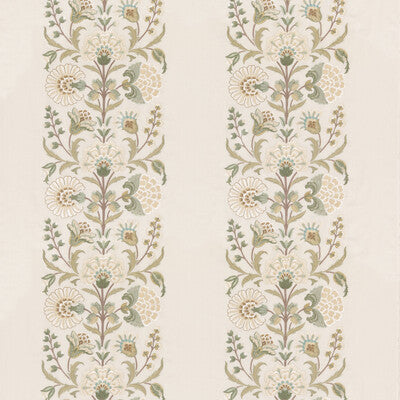 G P & J BAKER BF10997.2.0 ANNESLEY GREEN Fabric - Eade's Wallpaper