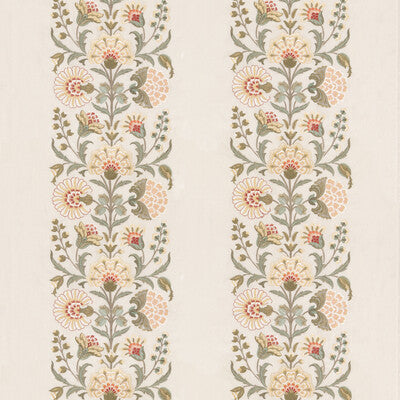 G P & J BAKER BF10997.3.0 ANNESLEY CORAL Fabric - Eade's Wallpaper