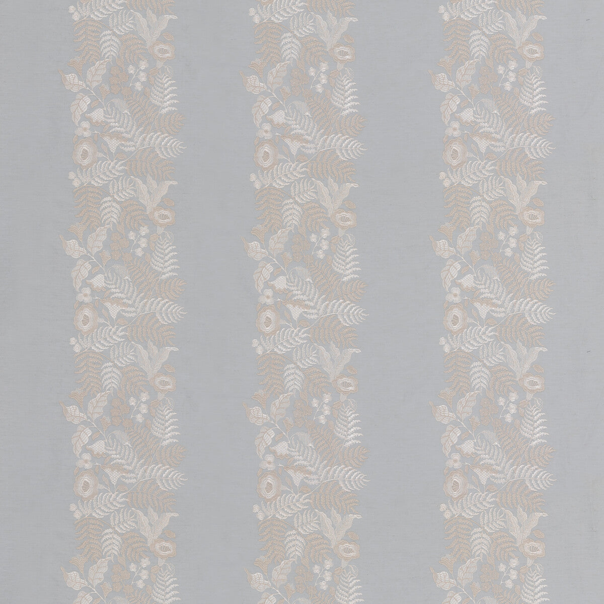 G P & J BAKER BF11023.725.0 KEMPSFORD AQUA Fabric - Eade's Wallpaper