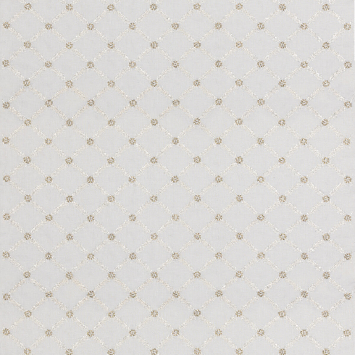 G P & J BAKER BF11030.104.0 ASHBURY IVORY Fabric - Eade's Wallpaper