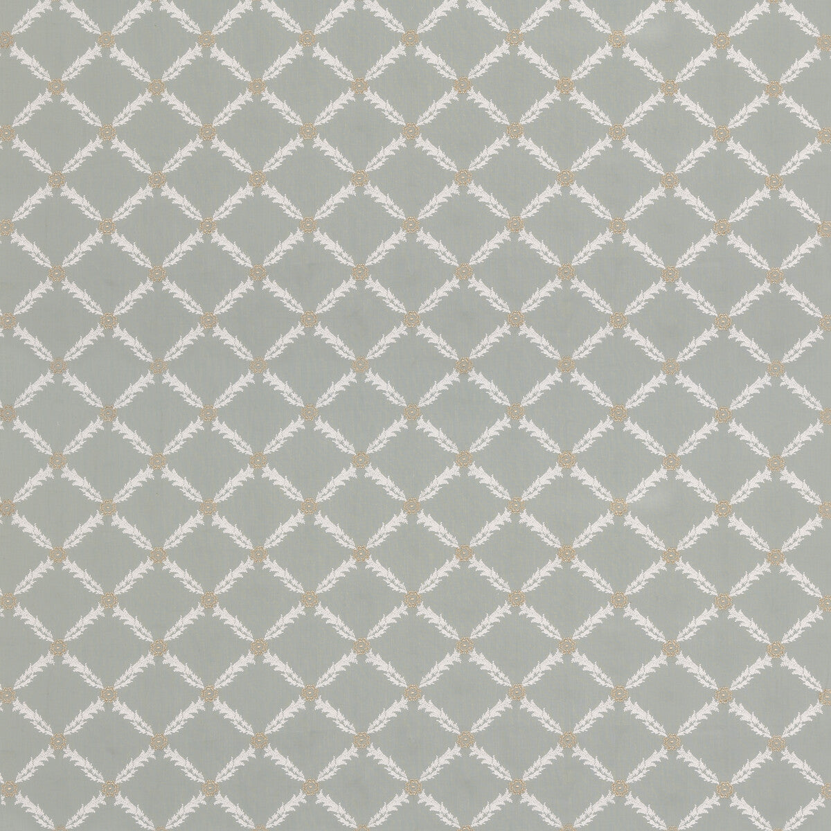 G P & J BAKER BF11030.725.0 ASHBURY AQUA Fabric - Eade's Wallpaper