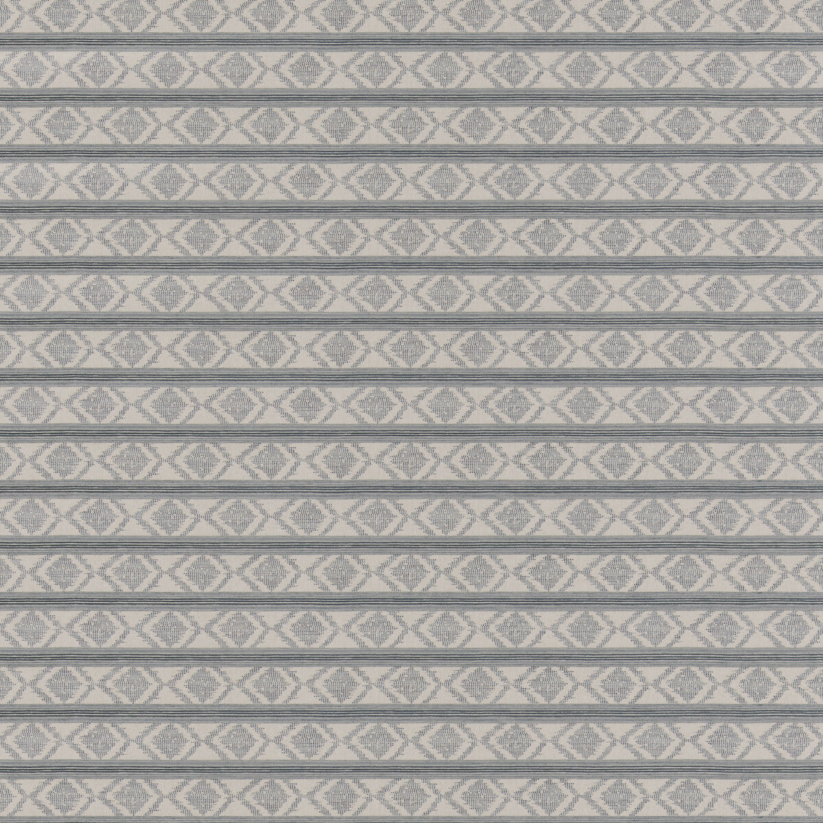 G P & J BAKER BF11034.2.0 BURFORD STRIPE BLUE Fabric - Eade's Wallpaper