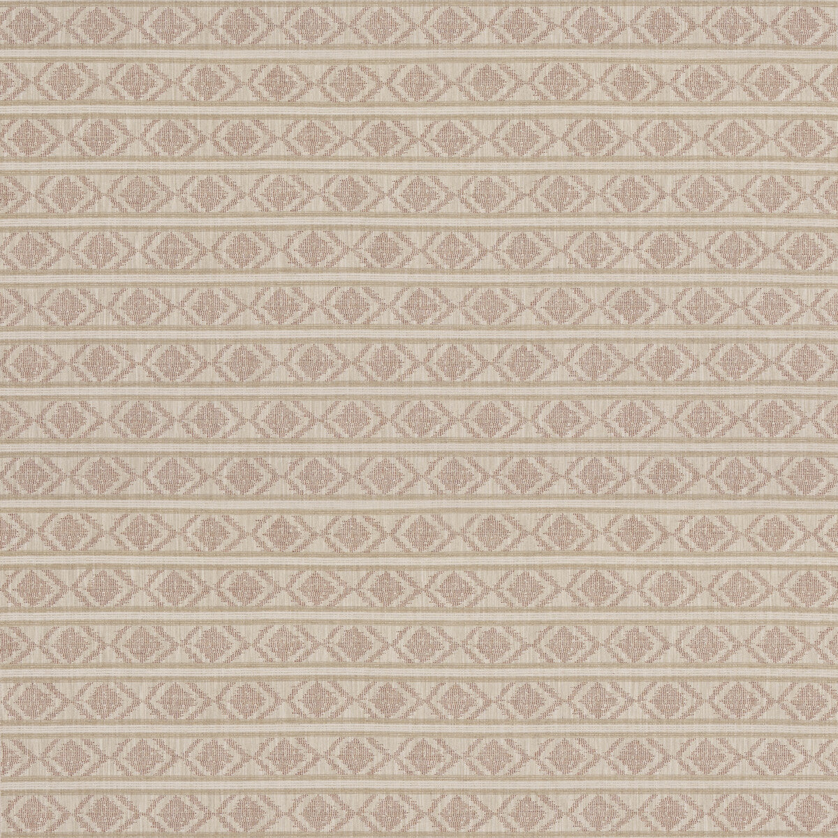G P & J BAKER BF11034.5.0 BURFORD STRIPE CORAL Fabric - Eade's Wallpaper