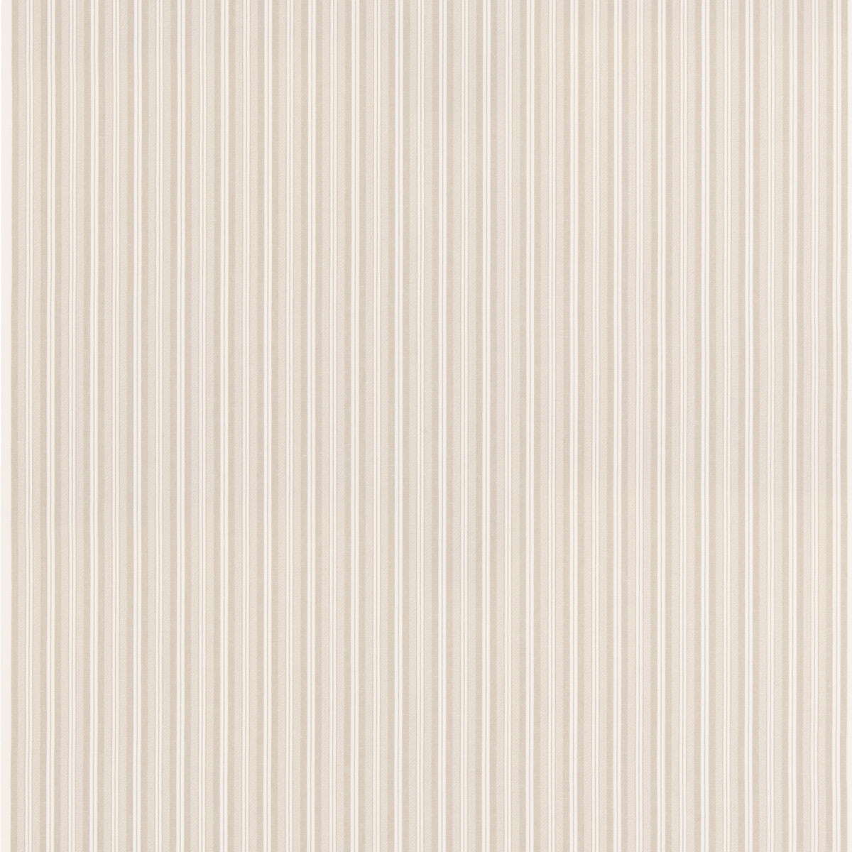 G P & J BAKER BF11037.230.0 LAVERTON STRIPE OATMEAL Fabric - Eade's Wallpaper