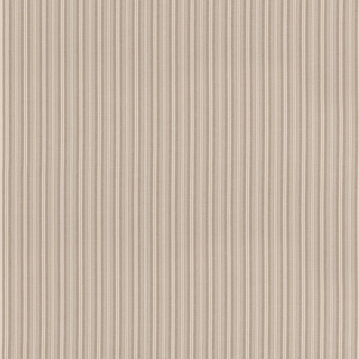 G P & J BAKER BF11037.250.0 LAVERTON STRIPE NUTMEG Fabric - Eade's Wallpaper