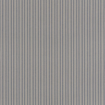 G P & J BAKER BF11037.640.0 LAVERTON STRIPE DENIM Fabric - Eade's Wallpaper