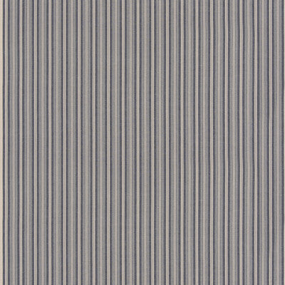 G P & J BAKER BF11037.680.0 LAVERTON STRIPE INDIGO Fabric - Eade's Wallpaper