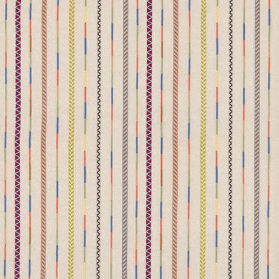 G P & J BAKER BF11053.2.0 BACKDROP CORAL/SAGE Fabric - Eade's Wallpaper