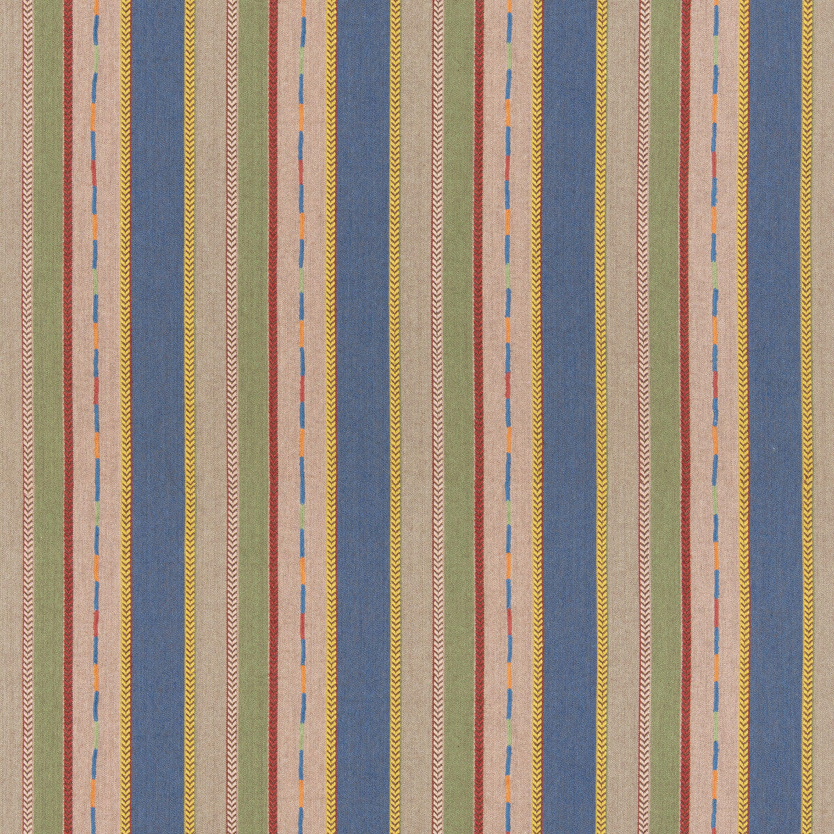 G P & J BAKER BF11062.4.0 BUNTY BLUE/GREEN Fabric - Eade's Wallpaper