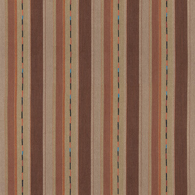 G P & J BAKER BF11062.5.0 BUNTY BROWN Fabric - Eade's Wallpaper