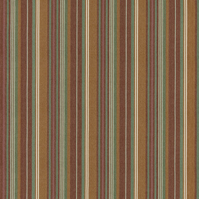 G P & J BAKER BF11082.1.0 PETRA STRIPE RED/GREEN Fabric - Eade's Wallpaper
