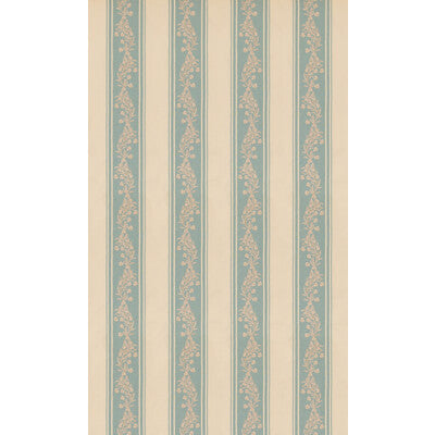 G P & J BAKER ALDBURY STRIPE BF11121.660.0 in BLUE Fabric -