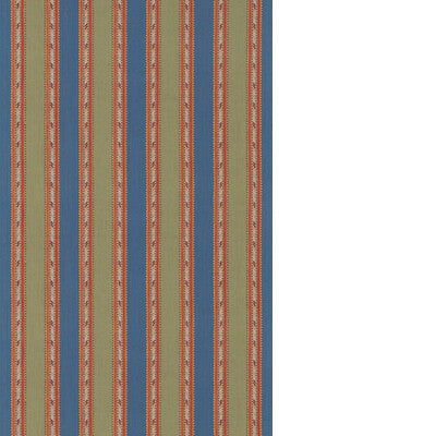 G P & J BAKER ZEPHYR BF11131.3.0 in BLUE/GREEN Fabric - G P