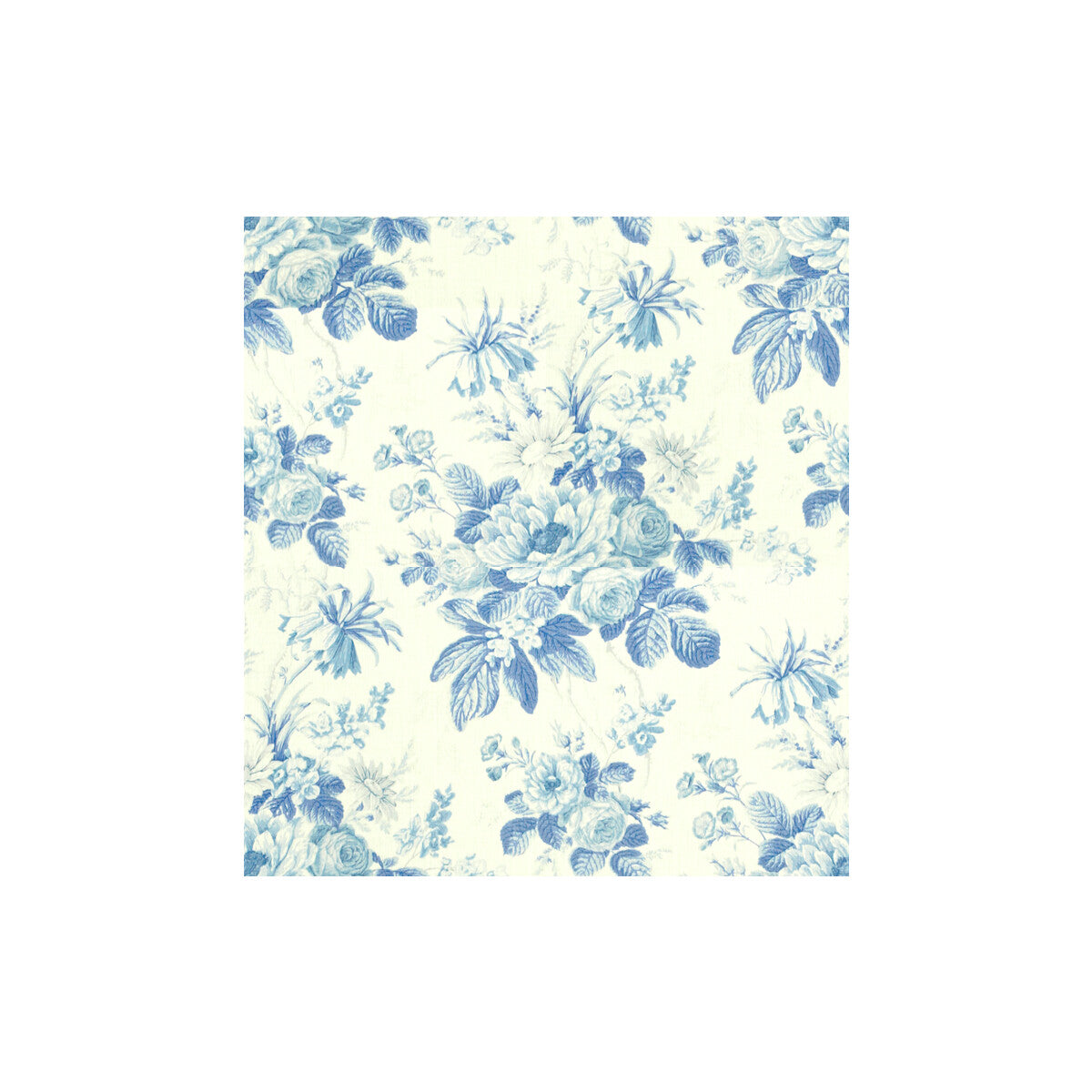 LEE JOFA BFC-3500.515.0 CAROLINE BLUE Fabric - Eade's Wallpaper
