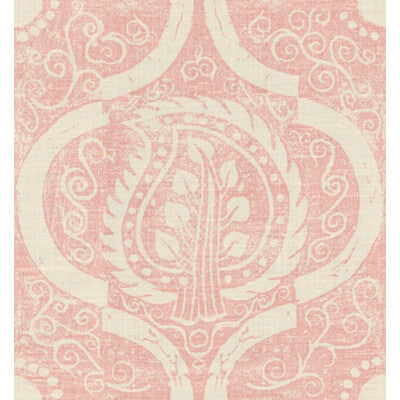 LEE JOFA BFC-3516.17.0 PERSIAN LEAF PINK Fabric - Eade's Wallpaper