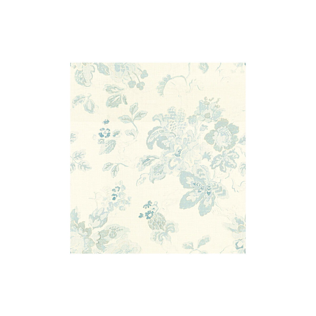 LEE JOFA BFC-3520.15.0 PARNHAM BLUE Fabric - Eade's Wallpaper