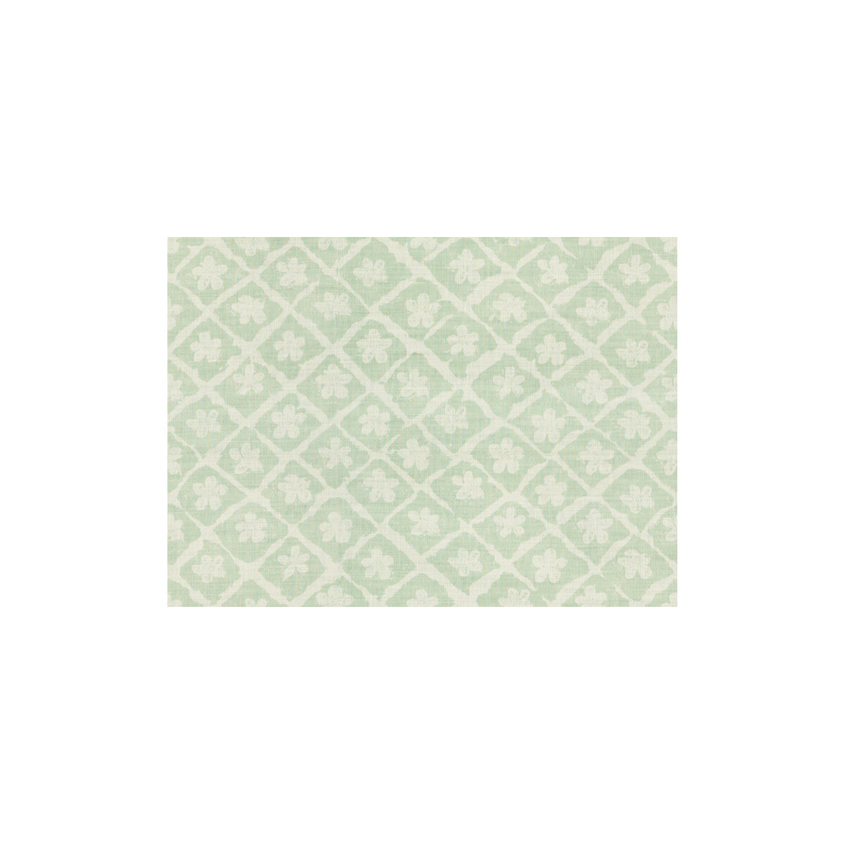 LEE JOFA BFC-3521.13.0 POMEROY AQUA/OYSTER Fabric - Eade's Wallpaper