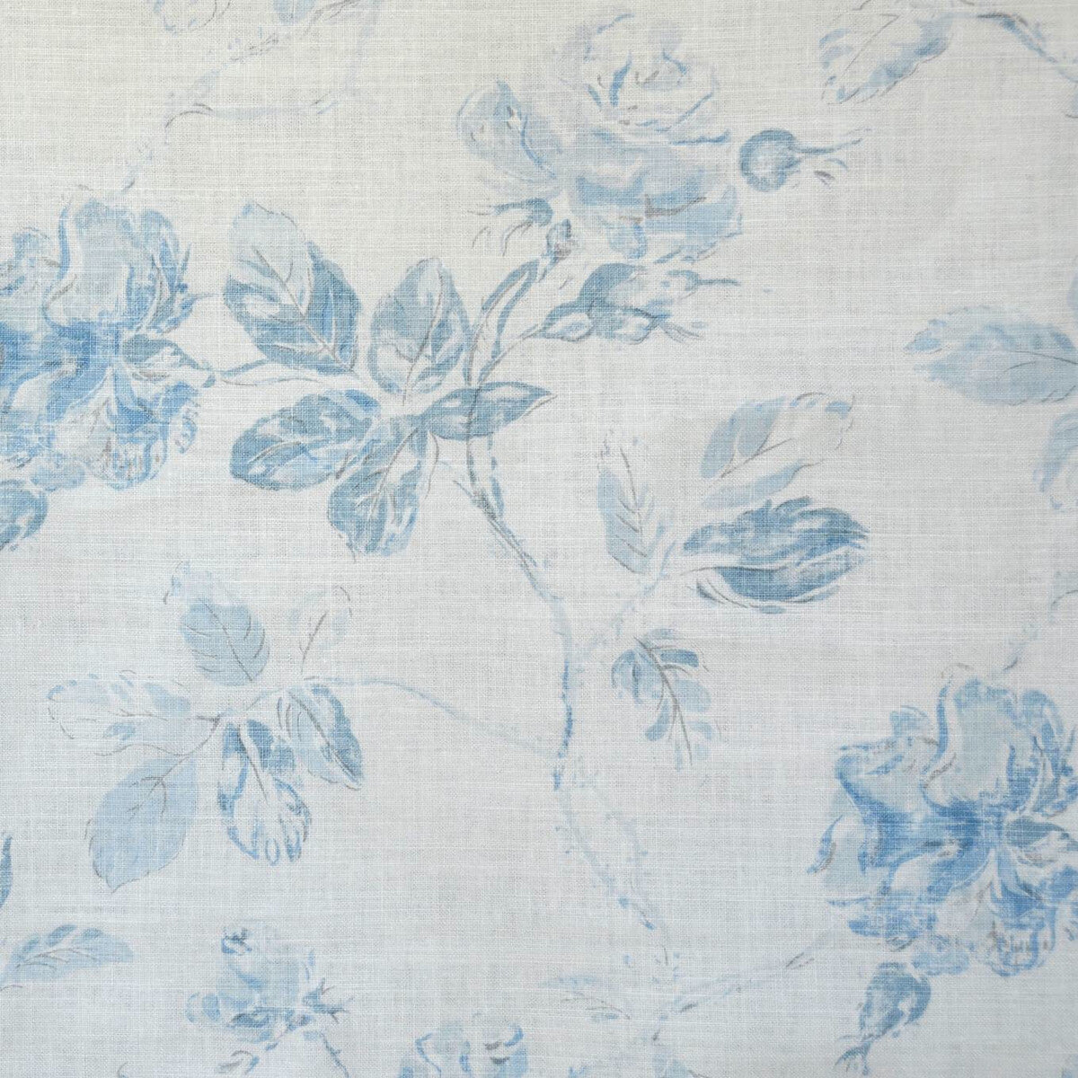 LEE JOFA BFC-3534.15.0 MARLOW BLUE/OYSTER Fabric - Eade's Wallpaper