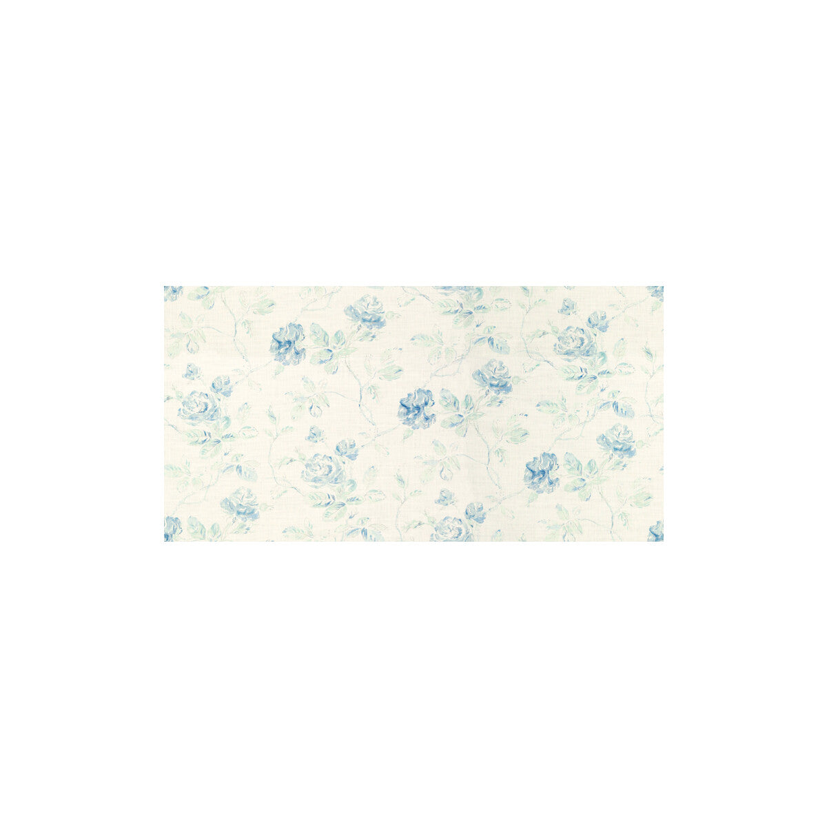 LEE JOFA BFC-3534.315.0 MARLOW BLUE/MINT/OYS Fabric - Eade's Wallpaper