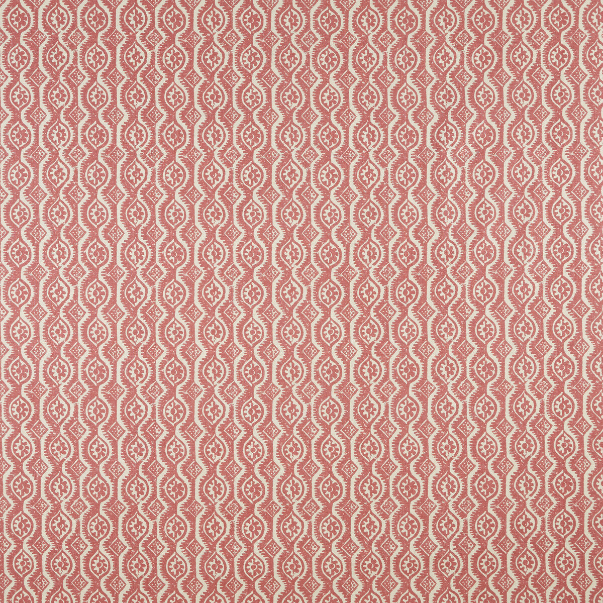 LEE JOFA BFC-3642.19.0 SMALL DAMASK RED Fabric - Eade's Wallpaper