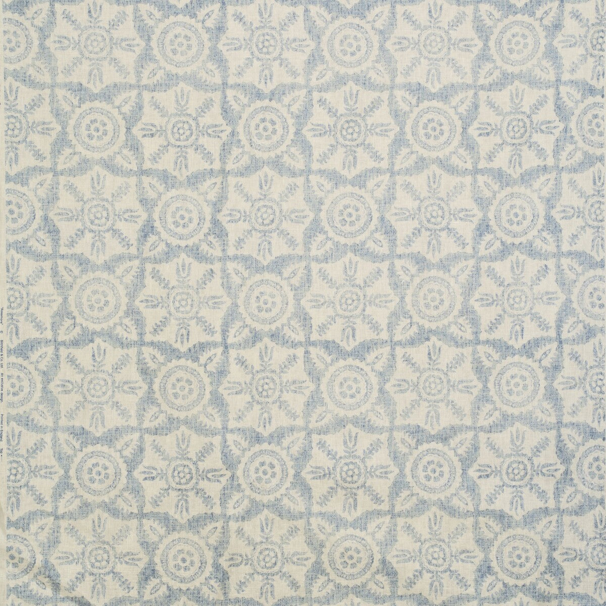 LEE JOFA BFC-3647.13.0 ROSSMORE II AQUA Fabric - Eade's Wallpaper