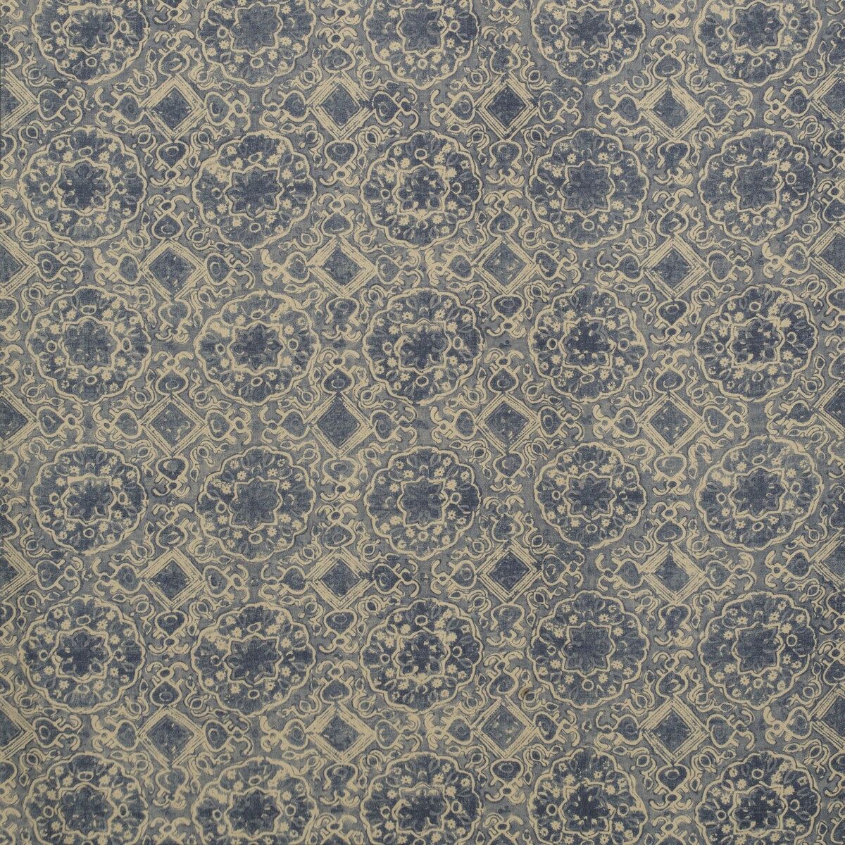 LEE JOFA BFC-3652.5.0 ASHCOMBE BLUE Fabric - Eade's Wallpaper