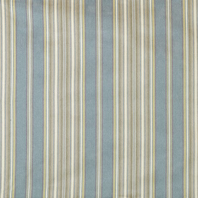LEE JOFA BFC-3659.134.0 WINDSOR STRIPE AQUA/GOLD Fabric - Eade's Wallpaper