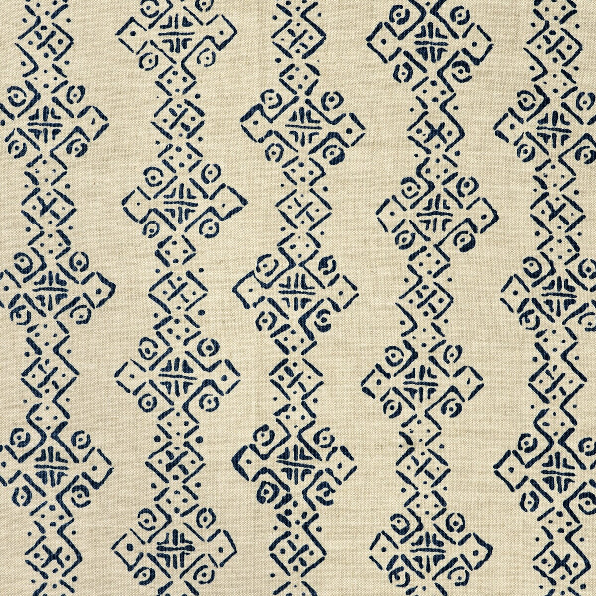 LEE JOFA BFC-3674.50.0 MALI INDIGO Fabric - Eade's Wallpaper