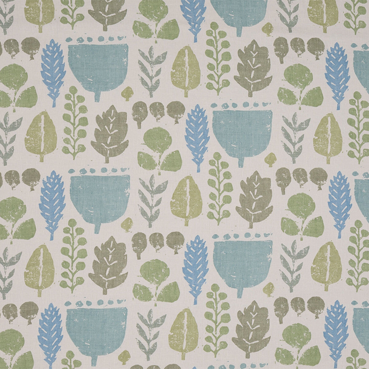 LEE JOFA BFC-3696.353.0 CROSBY AQUA Fabric - Eade's Wallpaper