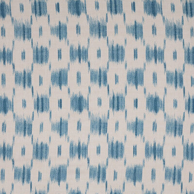 LEE JOFA BFC-3702.13.0 IKAT CHECK AQUA Fabric - Eade's Wallpaper