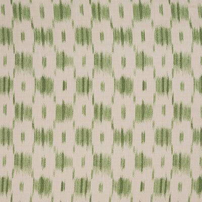 LEE JOFA BFC-3702.3.0 IKAT CHECK GREEN Fabric - Eade's Wallpaper