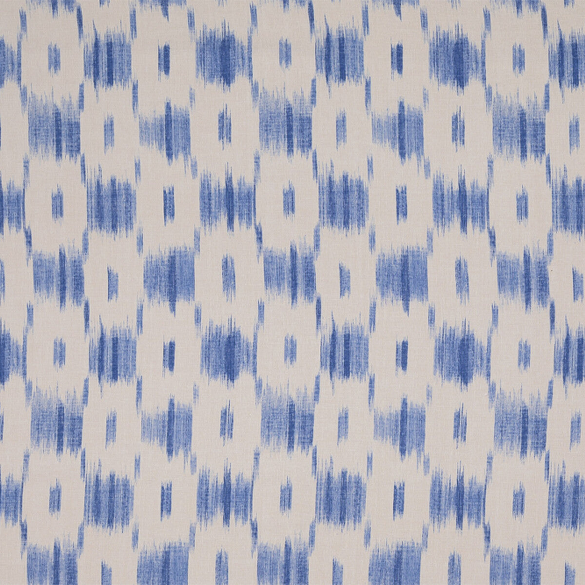 LEE JOFA BFC-3702.505.0 IKAT CHECK BLUE Fabric - Eade's Wallpaper