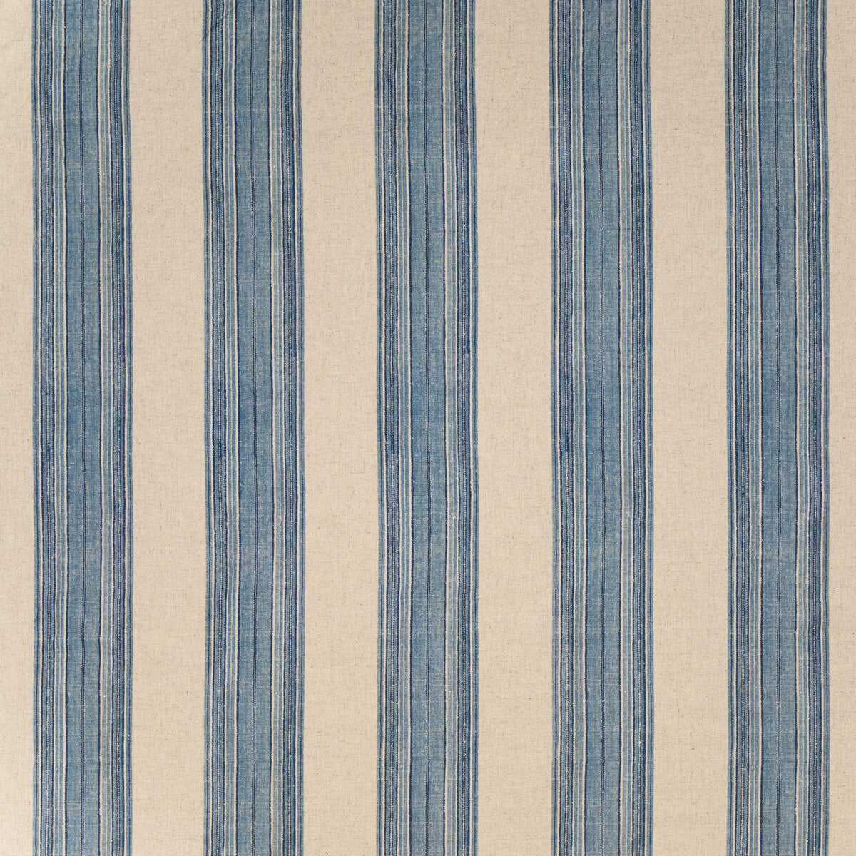 LEE JOFA BFC-3709.5.0 MIFFLIN STRIPE BLUE Fabric - Eade's Wallpaper