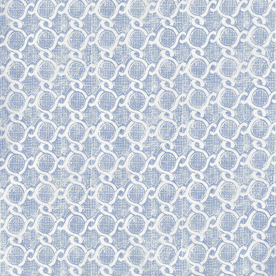 LEE JOFA BFC-3715.15.0 CHAIN BLUE Fabric - BLITHFIELD LEIGHTON