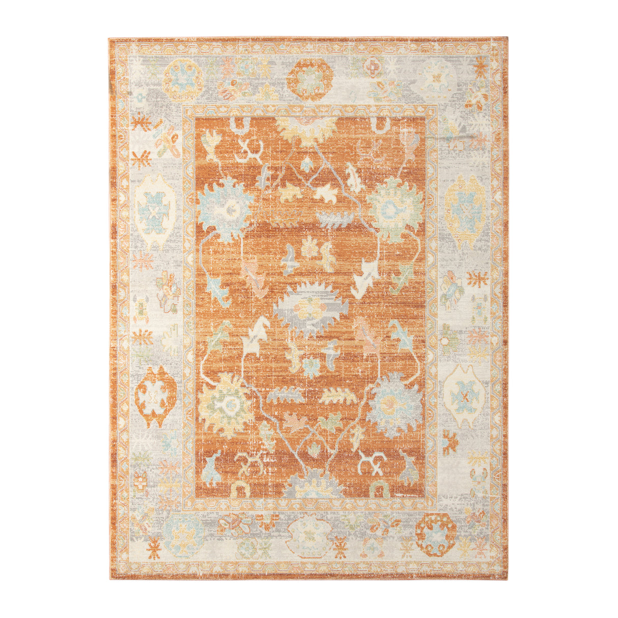 Amer Rugs BHM-4 Bohemian Classic Bordered /Beige Area Rug