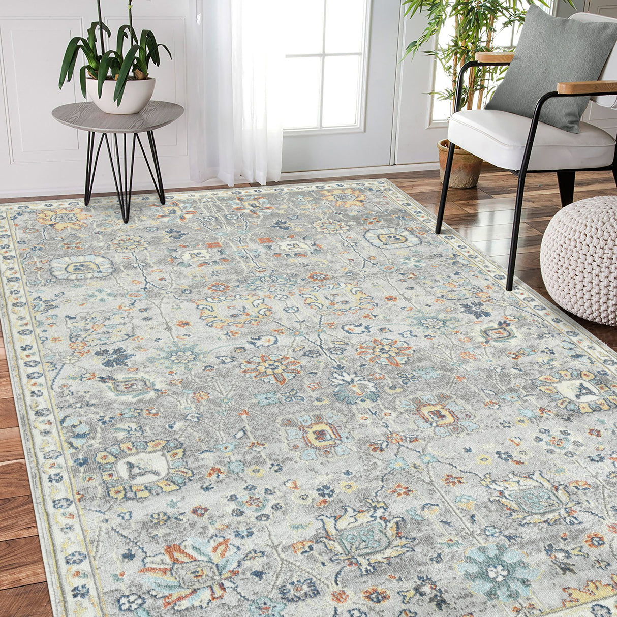 Amer Rugs BHM-6 Bohemian Classic Floral Area Rug