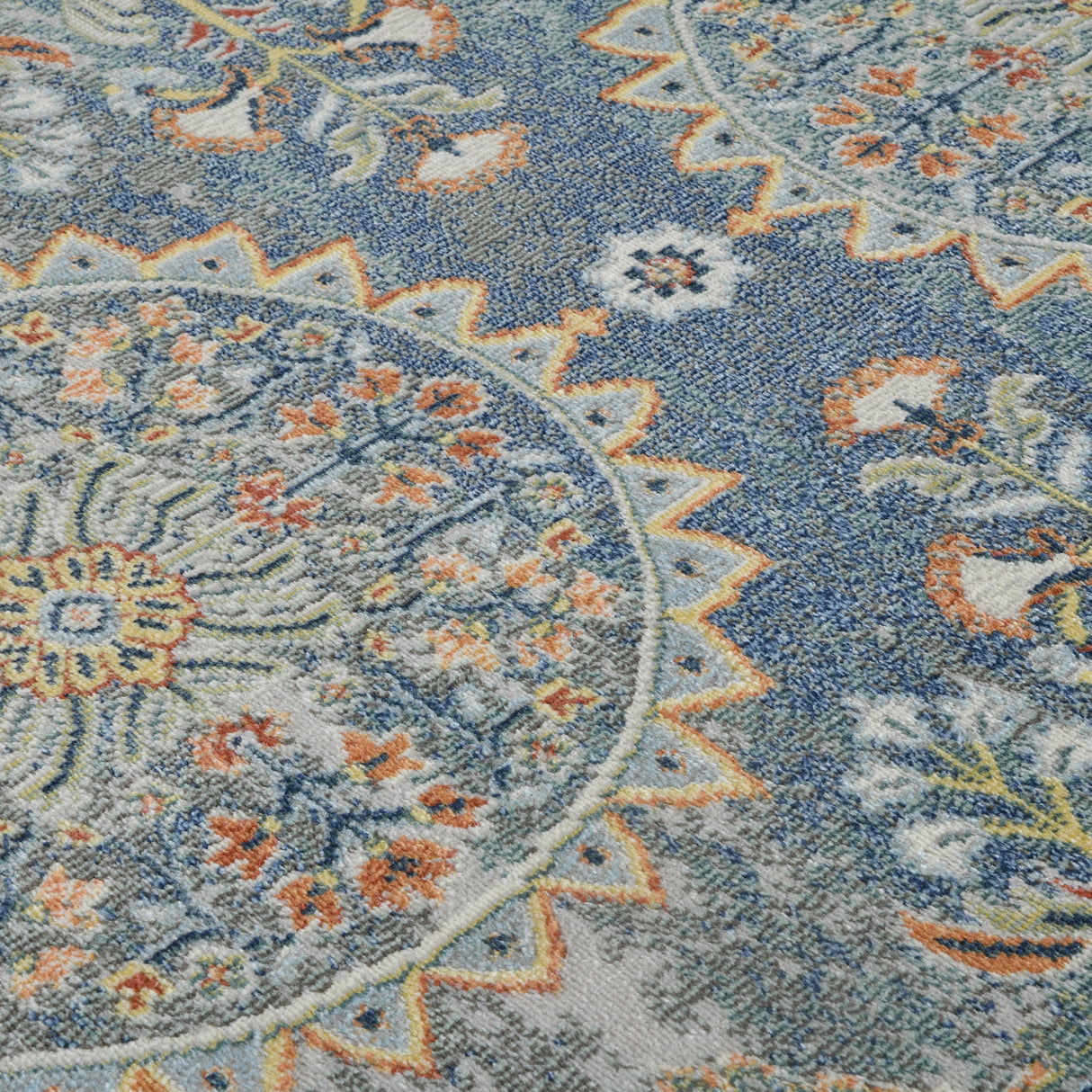 Amer Rugs BHM-7 Bohemian Transitional Bordered Area Rug