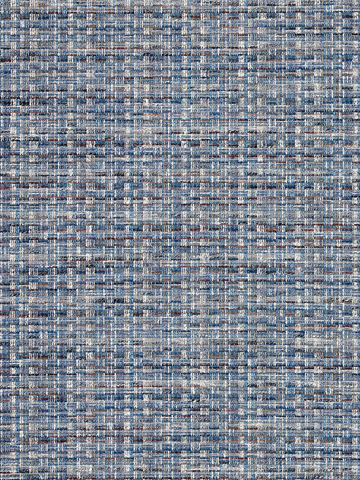 Scalamandre BI 0001FAYE BLUE WOOD FAYE Fabric - Eade's Wallpaper