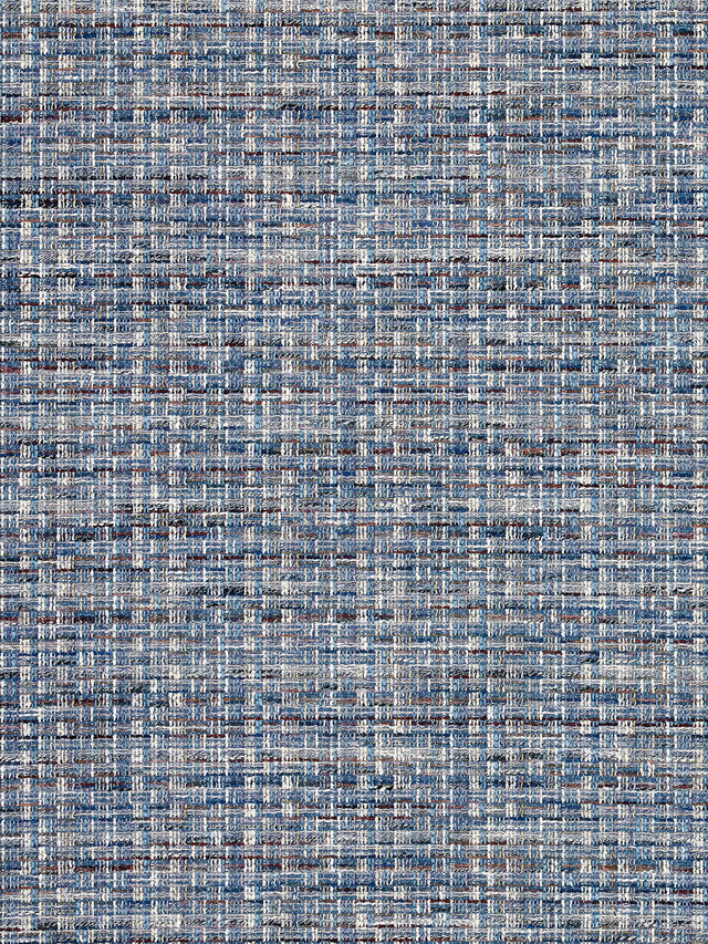 Scalamandre BI 0001FAYE BLUE WOOD FAYE Fabric - Eade's Wallpaper
