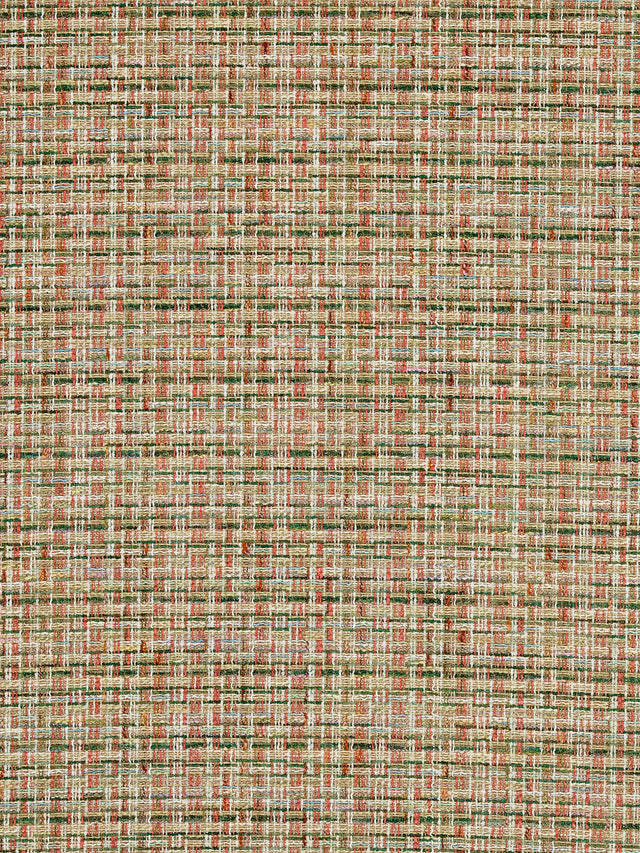 Scalamandre BI 0005FAYE OLIVE CORAL FAYE Fabric - Eade's Wallpaper