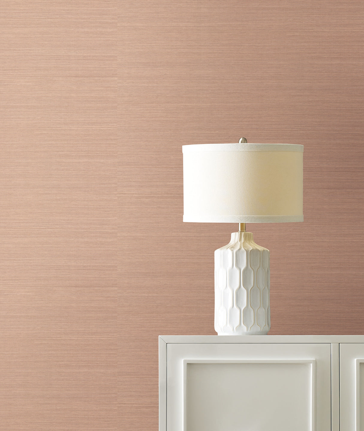 York BL1823NW Maguey Sisal Blush Wallpaper