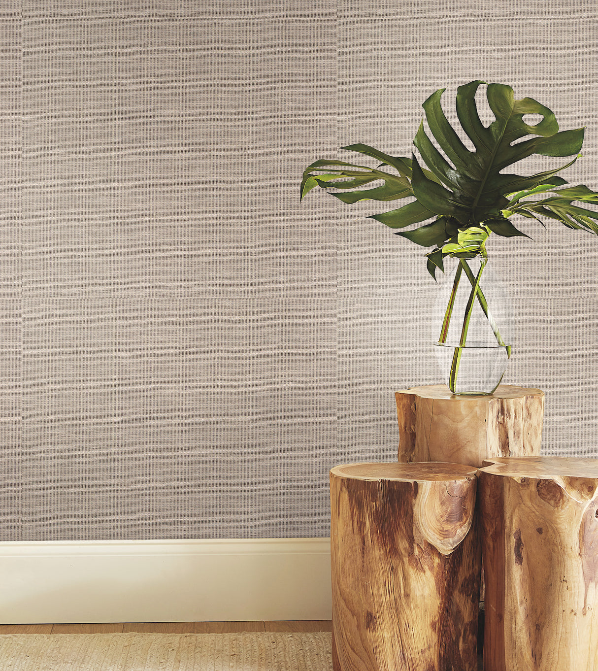 York BO6612 Paper & Thread Weave Beige Wallpaper
