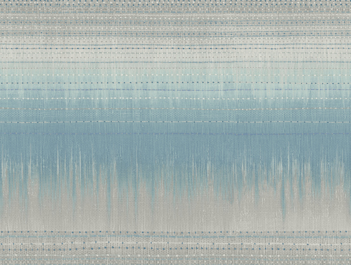 York BO6625 Desert Textile Blue Wallpaper