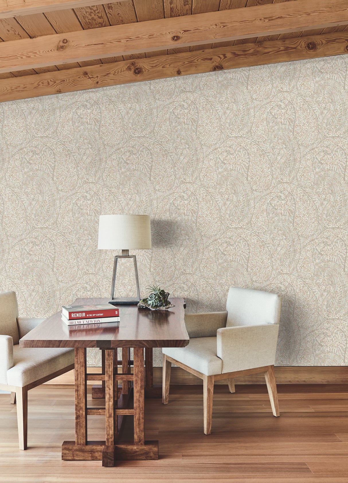 York BO6653 Kashmir Dreams Paisley Pink Wallpaper