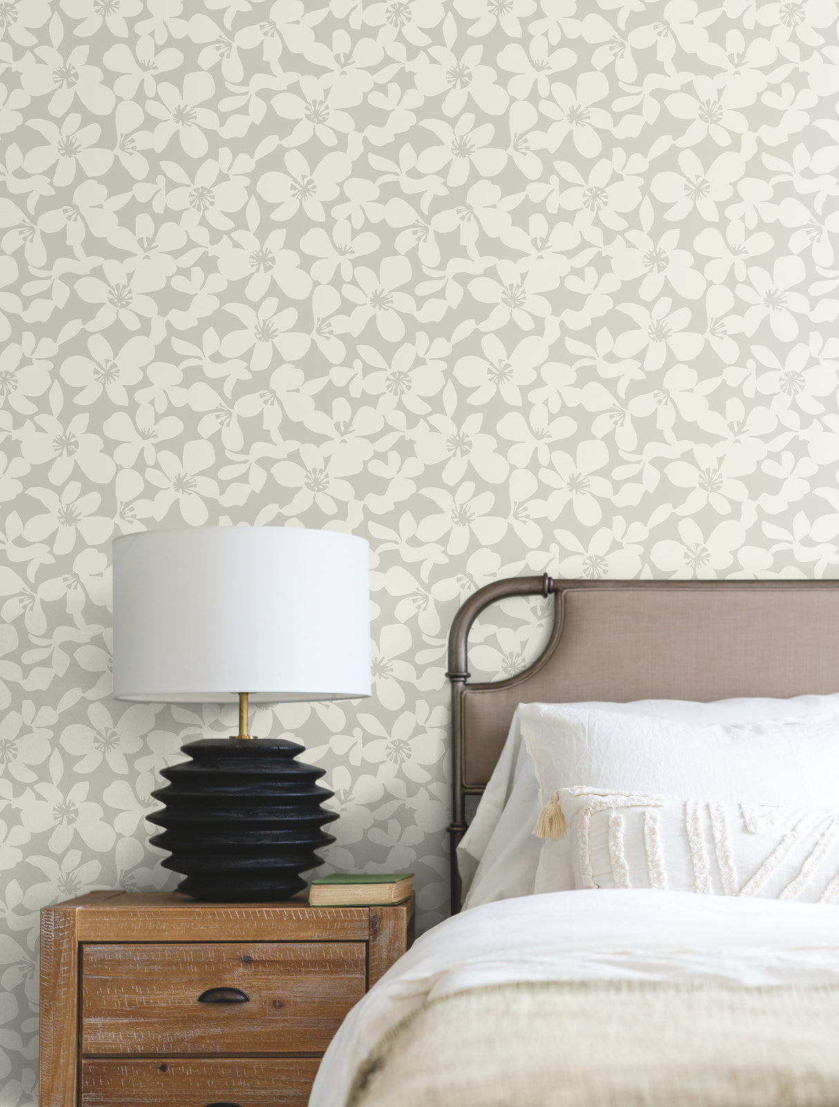 York BO6682 Free Spirit Grey Wallpaper