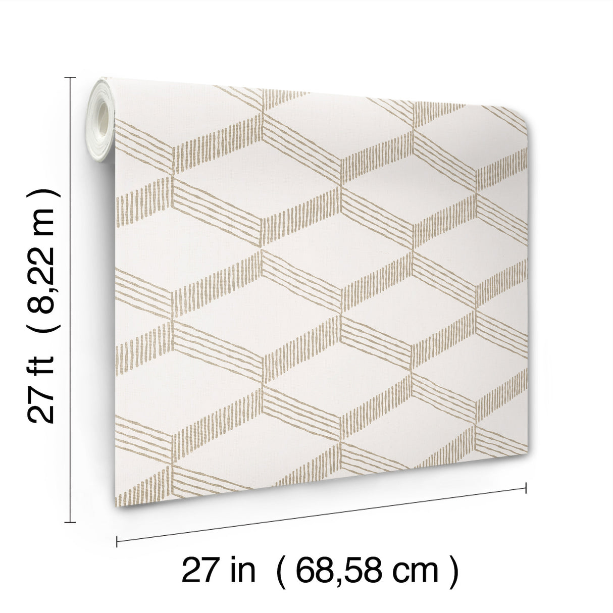 Antonina Vella BO6724 Palisades Paperweave Taupe Wallpaper - Eade's Wallpaper