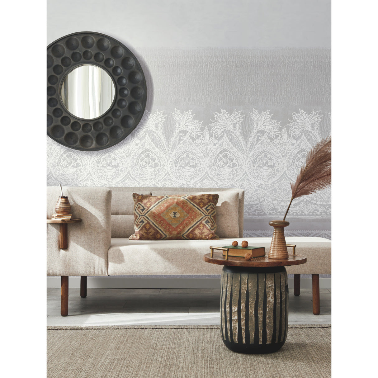 York BO6742M Henna Grey Wall Mural